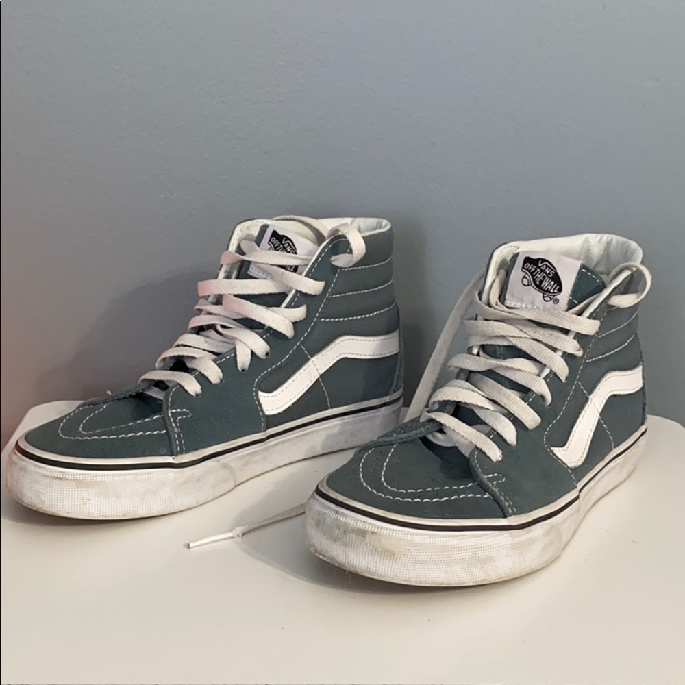 Blue High top vans